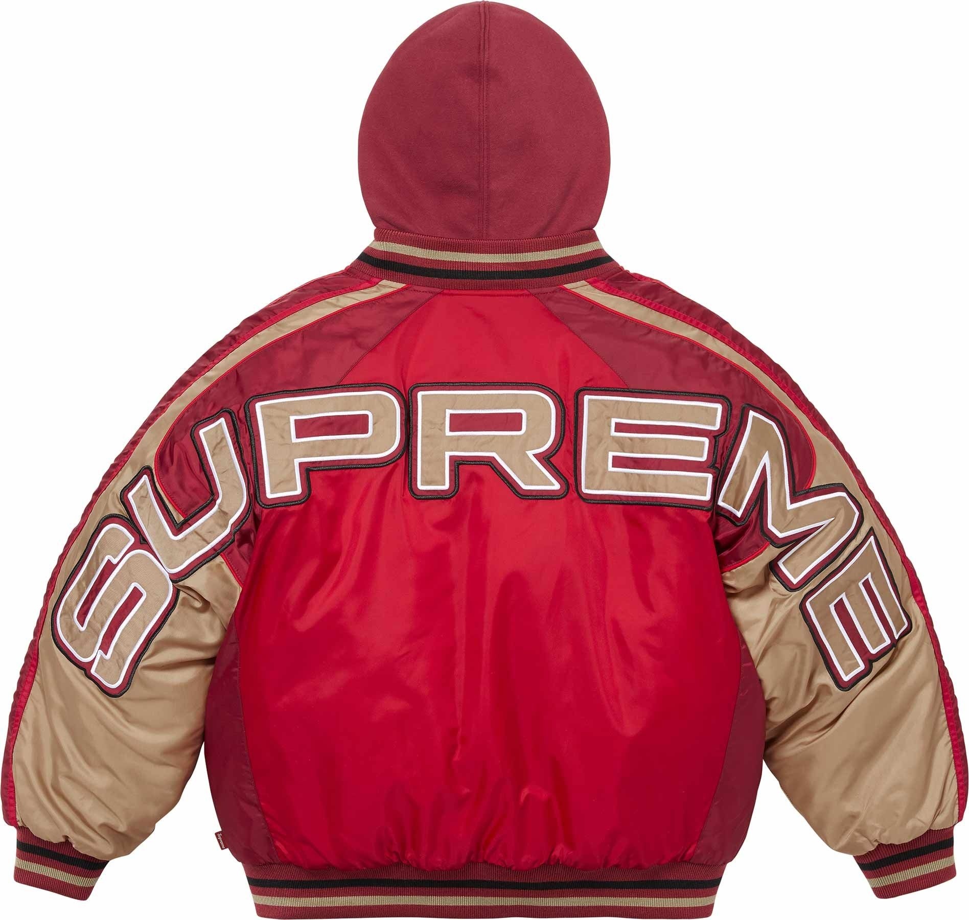 Hooded Stadium Jacket view 13